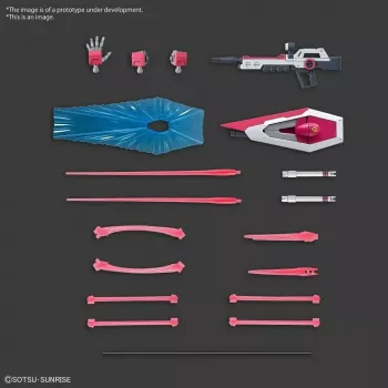 Plastikinis modelis Bandai HGCE 1/144 Infinite Justice Gundam Type II — 1/144 mastelis