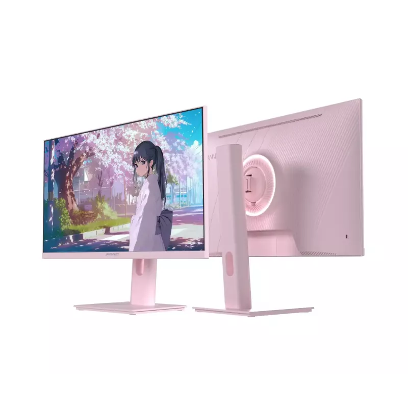 Monitorius JAPANNEXT JN-I238FHD120F-HSP-PK 60,5 cm (23,8 colio) 1920 x 1080 pikselių Full HD LCD Rožinis