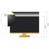 Monitorius JAPANNEXT JN-I238FHD120F-HSP-YE 60,5 cm (23,8 colio) 1920 x 1080 pikselių Full HD LCD Geltonas