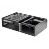 PC korpusas SilverStone SST-ML06B Mini-ITX juodas