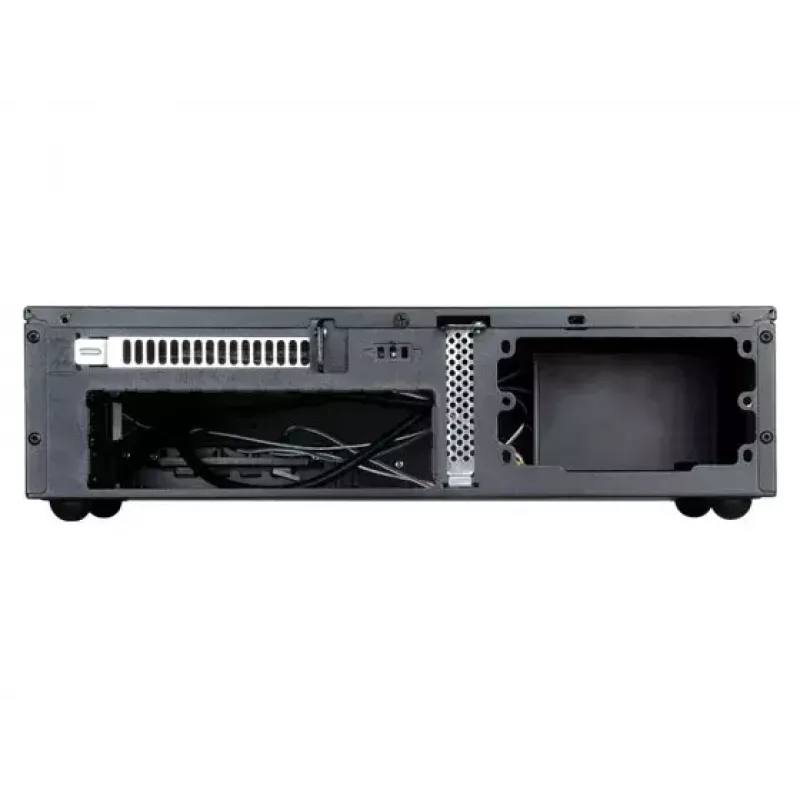 PC korpusas SilverStone SST-ML06B Mini-ITX juodas