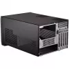 PC korpusas Silverstone Sugo SG12 Desktop juodas