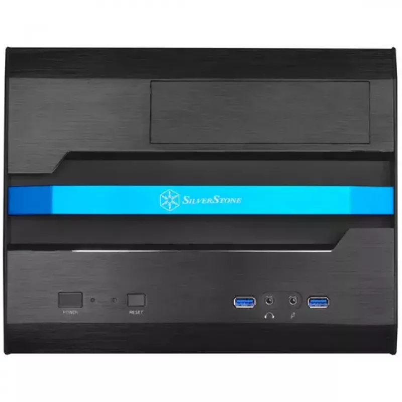 PC korpusas Silverstone Sugo SG12 Desktop juodas