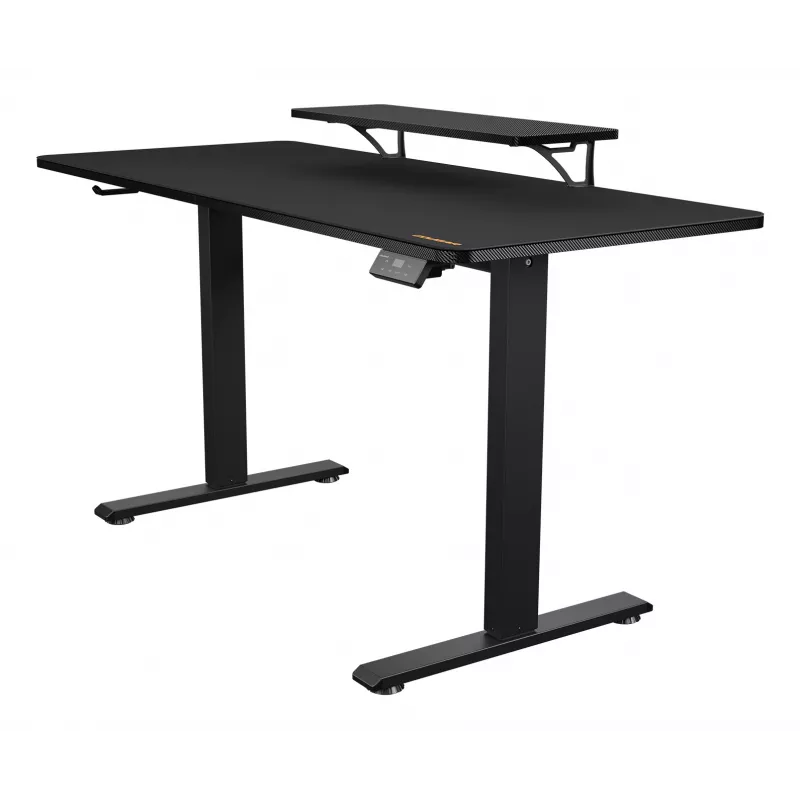 COUGAR E-Star 140 elektrinis žaidimų stalas, juodas (1400x600x720-1170mm)