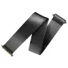 Akasa RISER BLACK XL Premium PCIe 3.0 x16 100CM lankstus prailginimo kabelis