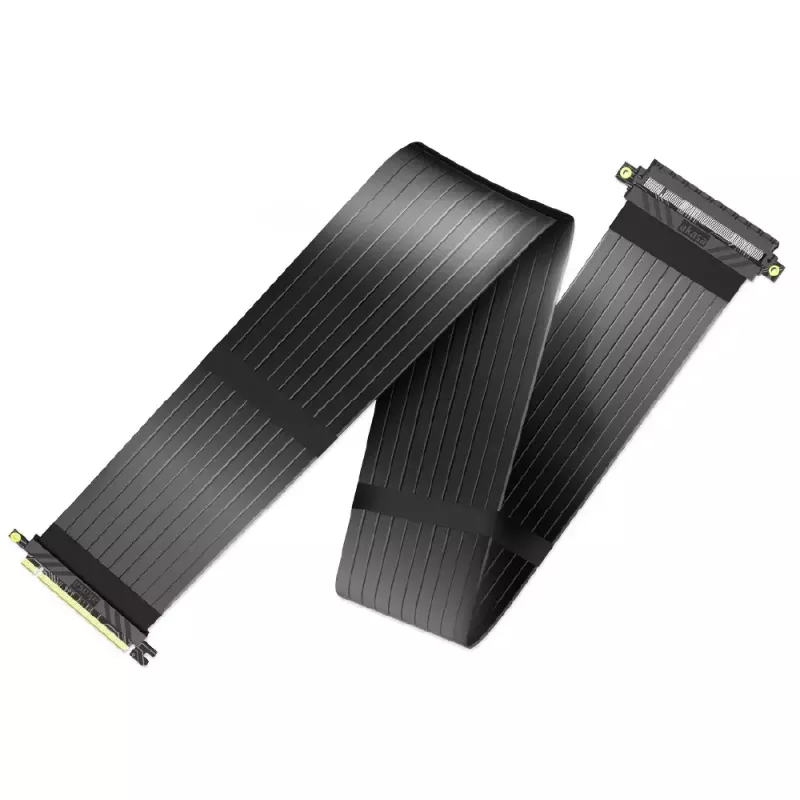 Akasa RISER BLACK XL Premium PCIe 3.0 x16 100CM lankstus prailginimo kabelis