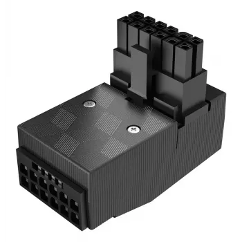 Akasa G-Nexus P16 90 laipsnių 12VHPWR adapteris, juodas, 12+4 kontaktų