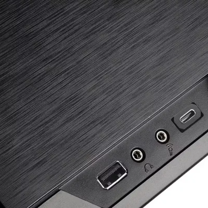 Korpusas Silverstone GD09B-C HTPC juodas