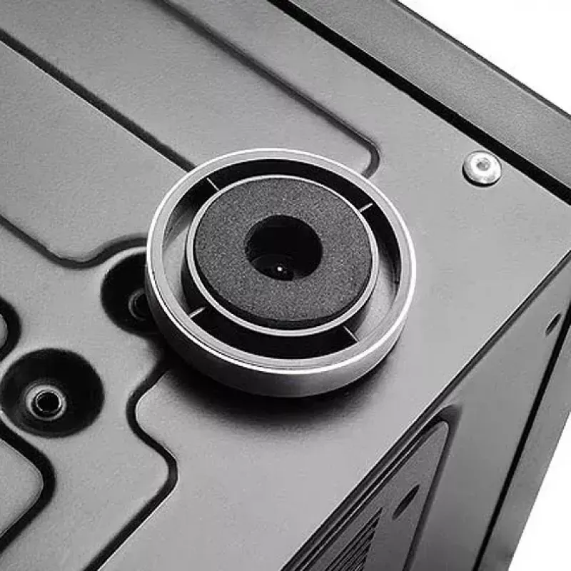 Korpusas Silverstone GD09B-C HTPC juodas