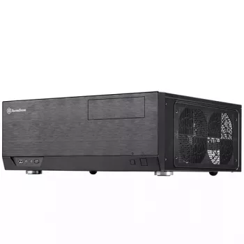 Korpusas Silverstone GD09B-C HTPC juodas