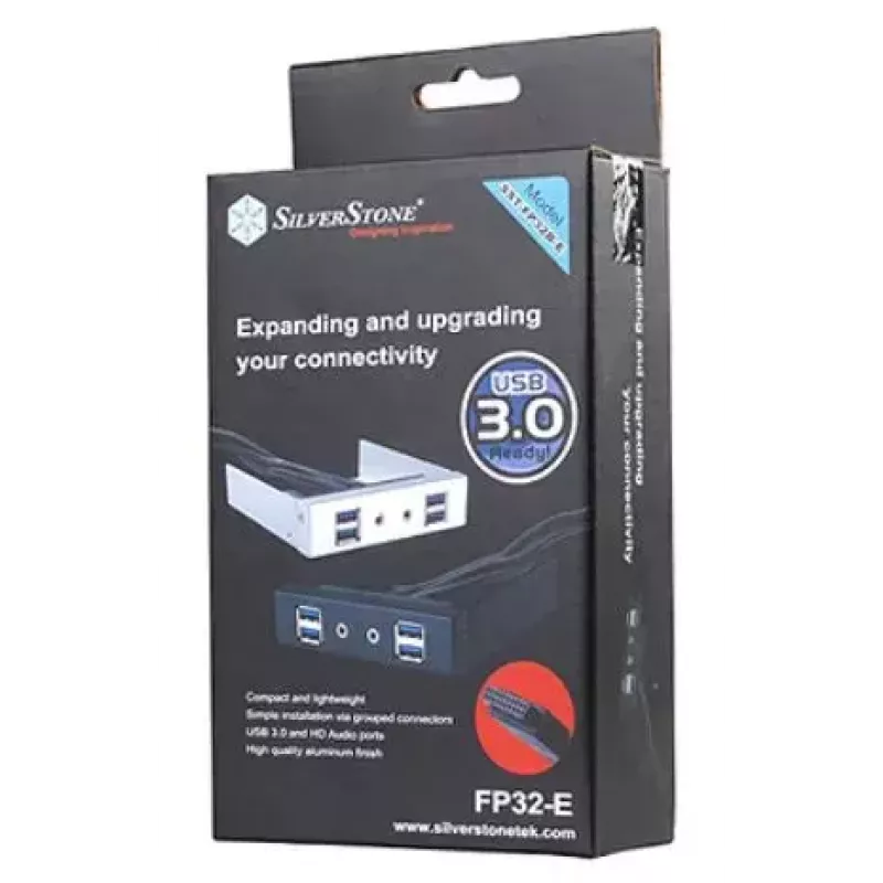 Vidinė plokštė Silverstone FP32-E USB 3.2 Gen 1