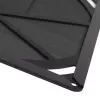 Oro filtro tinklelis Silverstone SST-FF181B nailonas PVC juodas 180mm