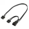 Ventiliatorius Silverstone SST-SF140B-ARGB 14 cm 2200 RPM juodas