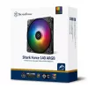 Ventiliatorius Silverstone SST-SF140B-ARGB 14 cm 2200 RPM juodas