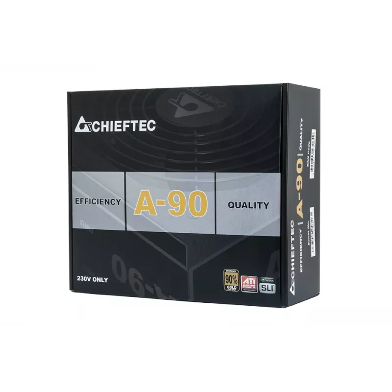 Maitinimo blokas Chieftec GDP-650C 650 W 20+4 pin ATX PS/2 juodas