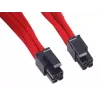 Prailginimo kabelis EPS12V 8pin(4+4) Silverstone SST-PP07-EPS8R 0,3 m