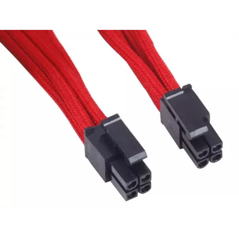 Prailginimo kabelis EPS12V 8pin(4+4) Silverstone SST-PP07-EPS8R 0,3 m