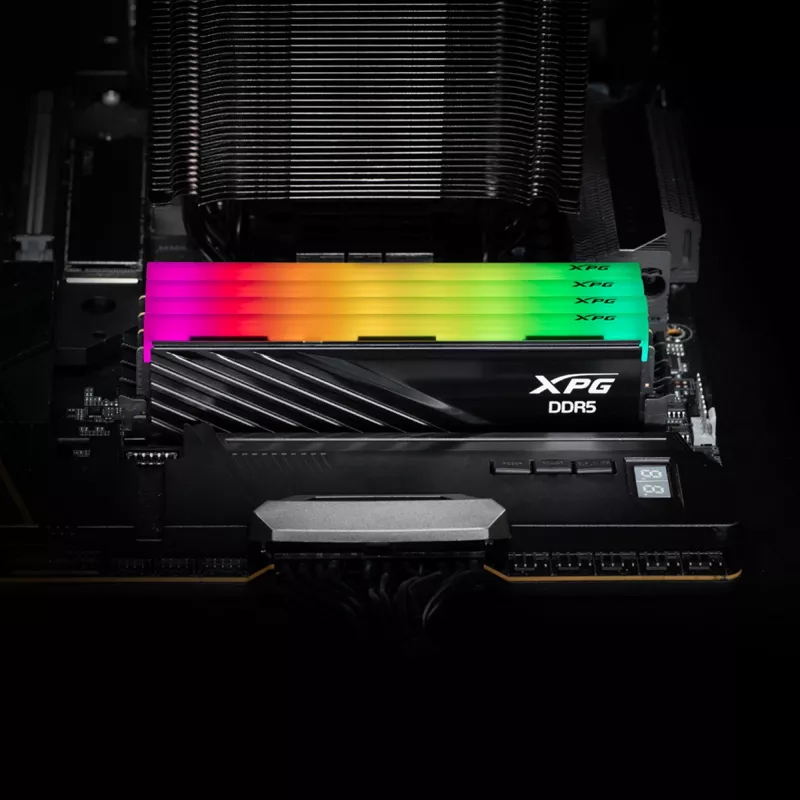 Atminties modulis DIMM 8 GB DDR5-5600 ADATA XPG Lancer Blade RGB (1x8 GB) INTEL XMP AMD EXPO, juodas