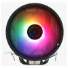 Oro aušintuvas AEROCOOL Rave 3 FRGB 120 mm juoda balta — 4 šilumos vamzdeliai, ARGB, hidraulinis guolis, 1800 RPM