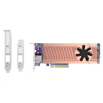 QNAP QM2-2P410G1T – PCIe adapterio kortelė su 10GbE RJ-45 prievadu