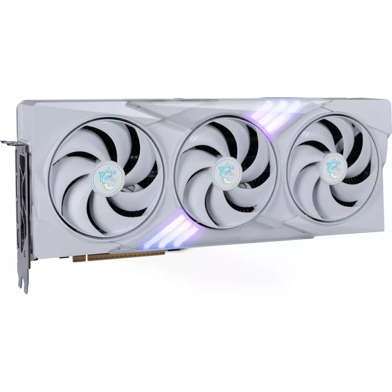 Vaizdo plokštė MSI GeForce RTX 5080 16 GB GDDR7, PCIe 5.0, 256 bit, 3xDP 2.1a + HDMI 2.1b, 360 W, 3 ventiliatoriai, balta