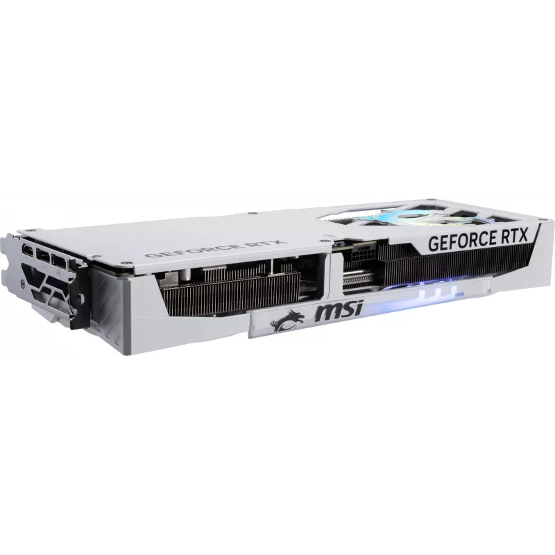 Vaizdo plokštė MSI GeForce RTX 5080 16 GB GDDR7, PCIe 5.0, 256 bit, 3xDP 2.1a + HDMI 2.1b, 360 W, 3 ventiliatoriai, balta