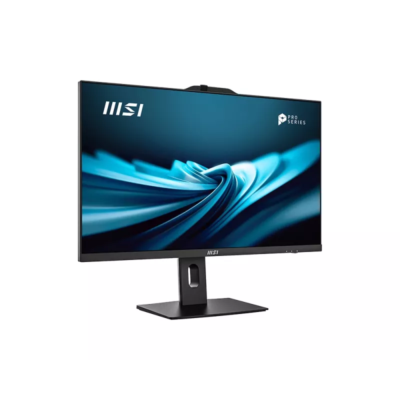 MSI Pro AP272P 14M-867XEU „Viskas viename“ kompiuteris, 27 colių, Intel Core i5-14400, 16 GB DDR5, 512 GB SSD, Wi-Fi 6E, juodas