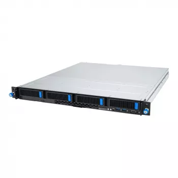 ASUS RS300-E12-PS4 Intel C262 LGA 1700 1U stovo serveris sidabrinis