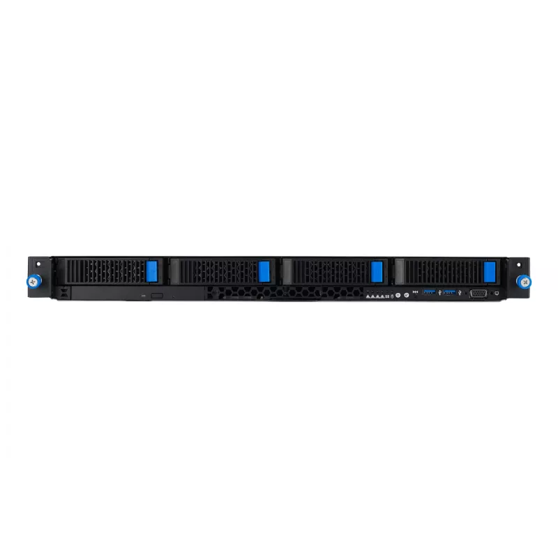 ASUS RS300-E12-PS4 Intel C262 LGA 1700 1U stovo serveris sidabrinis