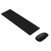 Belaidė klaviatūra ASUS W5000 su pele, juoda, RF 2.4 GHz