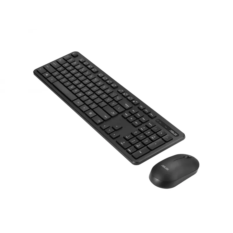 Belaidis klaviatūros ir pelės rinkinys ASUS CW100, RF 2,4 GHz, juodas