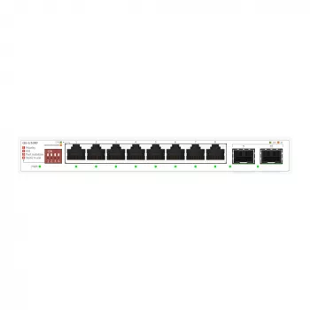 Nevaldomas Ethernet jungiklis ASUS QG-U1080 — 8 × 2.5G RJ-45 prievadai, MAC 16K, baltas, 12V