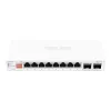 Nevaldomas Ethernet jungiklis ASUS QG-U1080 — 8 × 2.5G RJ-45 prievadai, MAC 16K, baltas, 12V