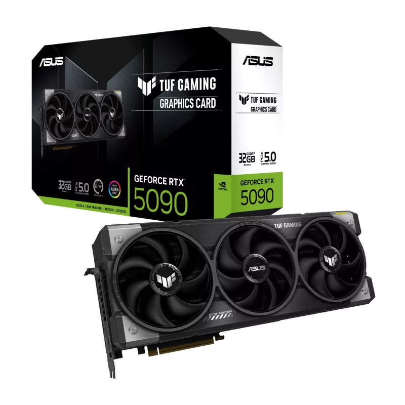 ASUS TUF Gaming TUF-RTX5090-32G-GAMING NVIDIA GeForce RTX 5090 32 GB GDDR7 vaizdo plokštė