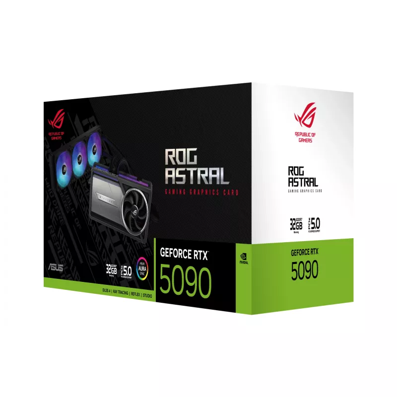 ASUS ROG Astral LC GeForce RTX 5090 32 GB GDDR7 vaizdo plokštė