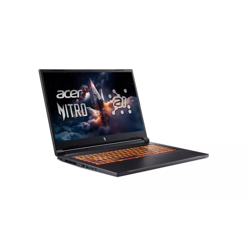 Nešiojamas kompiuteris Acer Nitro V 17 AI ANV17-41-R27Z – 17,3 colio IPS QHD 2560x1440, AMD Ryzen 7, 32 GB DDR5, 1 TB SSD, NVIDIA GeForce RTX 5060 8 GB, Windows 11 Home