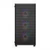 Korpusas FSP M220-BA Midi Tower mATX, ATX juodas ARGB