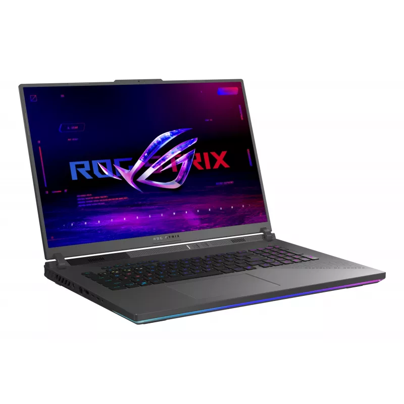 ASUS ROG Strix G18 G814PP-S8014W nešiojamas kompiuteris AMD Ryzen™ 9 8940HX 45,7 cm (18 colių) WUXGA 32 GB DDR5-SDRAM 1 TB SSD NVIDIA GeForce RTX 5070 Wi-Fi 6E (802.11ax) Windows 11 Home juoda, pilka