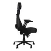 Universali žaidimų kėdė ASUS ROG Courser – paminkštinta sėdynė, maks. svoris 136 kg, sėdynė 670×700 mm, min. aukštis 140 cm, juoda