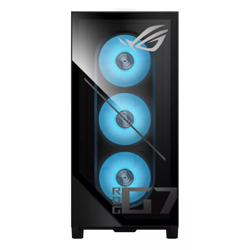 ASUS ROG G700 GM700TZ-R9800X033W AMD Ryzen™ 7 9800X3D 32 GB DDR5-SDRAM 2 TB SSD NVIDIA GeForce RTX 5080 Windows 11 Home Bokštinis kompiuteris Juodas