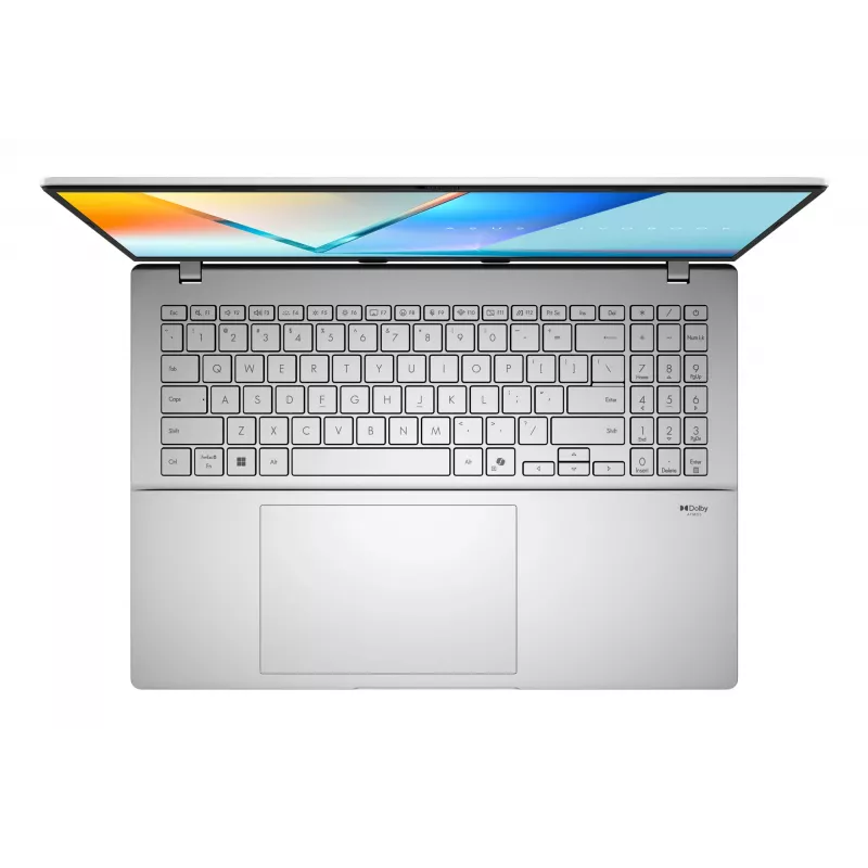 Nešiojamas kompiuteris ASUS VivoBook S16 OLED M3607KA su RYZ AI 7, 32 GB RAM, 512 GB SSD, FreeDOS, prancūziška AZERTY klaviatūra