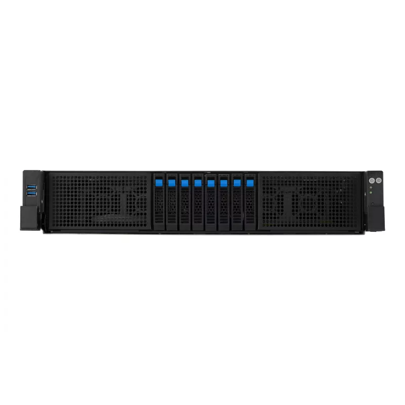 ASUS RS720A-E13-RS8U stovo serveris (2U) juodas, sidabrinis