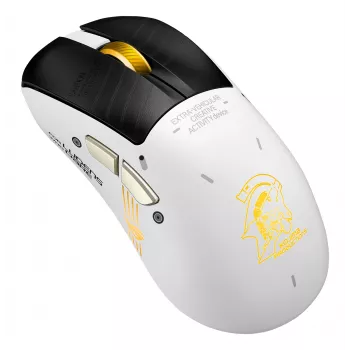 Žaidimų pelė ASUS ROG Keris II Origin-KJP, dešinei rankai, optinė 42 000 DPI, RF belaidė + Bluetooth + USB-A, 6 mygtukai, daugiaspalvė