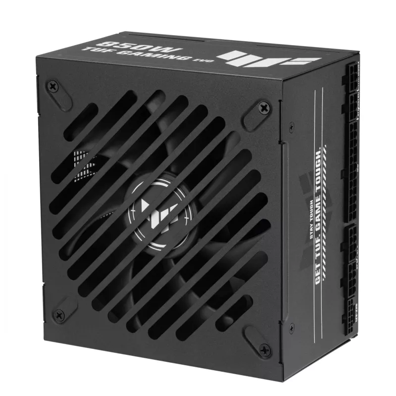Maitinimo blokas ASUS TUF-GAMING-850G-EVO 850W ATX 80 PLUS Gold 20+4 kontaktų, 1 ventiliatorius, juodas