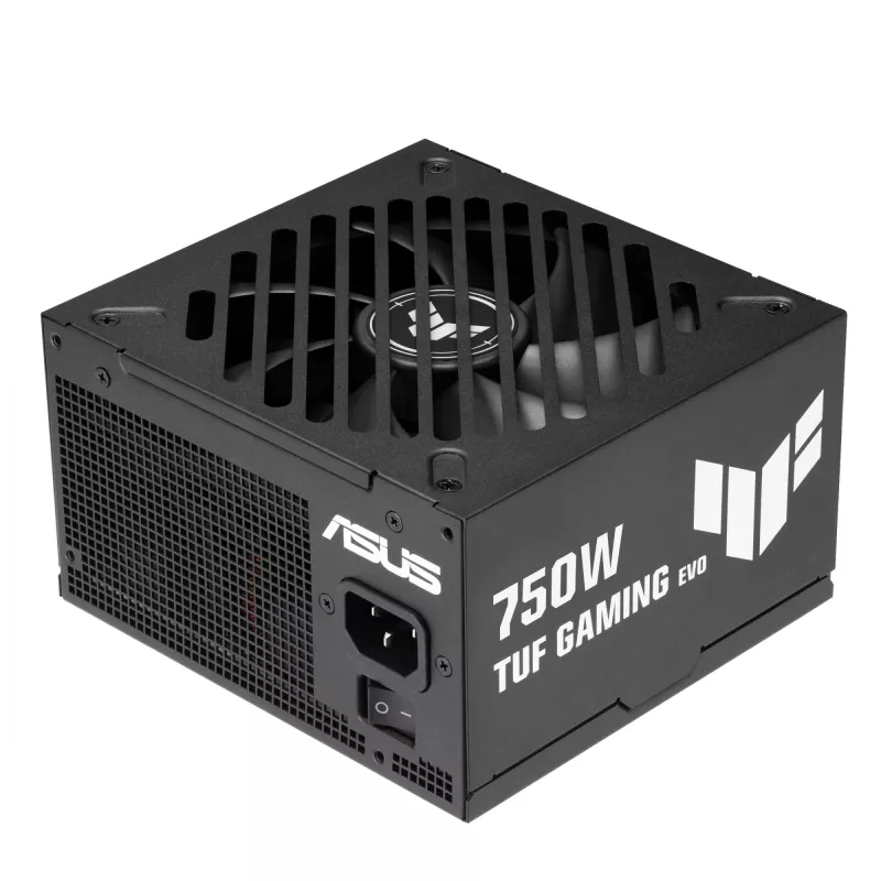 Maitinimo blokas ASUS TUF Gaming 750G EVO – 750 W, ATX, 80 PLUS Gold, 20+4 kontaktų, juodas