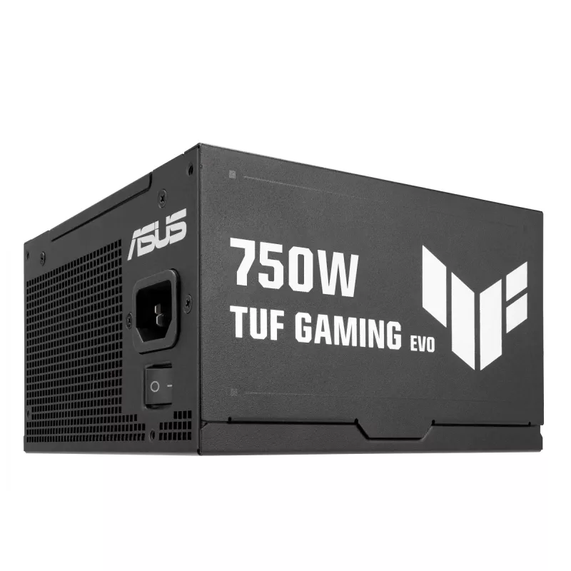 Maitinimo blokas ASUS TUF Gaming 750G EVO – 750 W, ATX, 80 PLUS Gold, 20+4 kontaktų, juodas