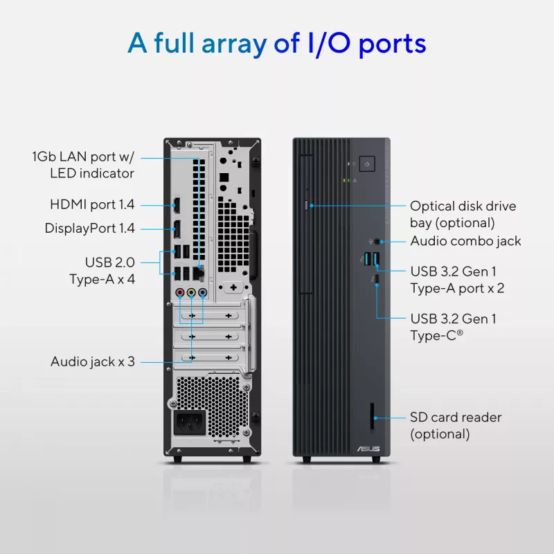 Stalinis kompiuteris ASUS ExpertCenter P500 SFF P500SV-05210H009X