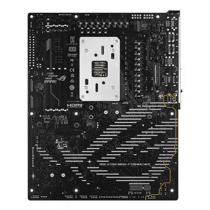 Motininė plokštė ASUS ROG STRIX B850-F GAMING WIFI7 NEO — AMD B850, Socket AM5, ATX, DDR5, Wi-Fi 7, 2.5GbE
