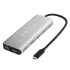 j5create JCD403 USB4 8K kelių prievadų USB-C stotelė su HDMI ir RJ-45