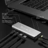 j5create JCD403 USB4 8K kelių prievadų USB-C stotelė su HDMI ir RJ-45
